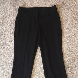 black business pants, worn twice